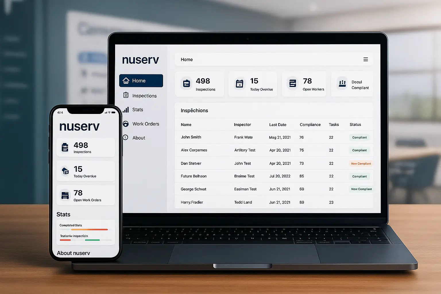 Inspection & Maintenance Software